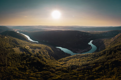 paysage du Revermont département de l'Ain